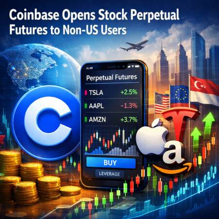 Coinbase Opens Stock Perpetual Futures To Non-Us Users