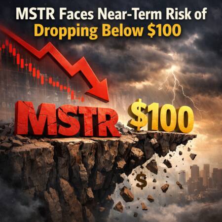 MSTR faces near-term risk of dropping below $100 Mstr Faces Near-Term Risk Of Dropping Below $100