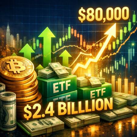 ETF inflows lift Bitcoin toward $80K as April totals reach $2.4B Etf Inflows Lift Bitcoin Toward $80k As April Totals Reach $2.4b