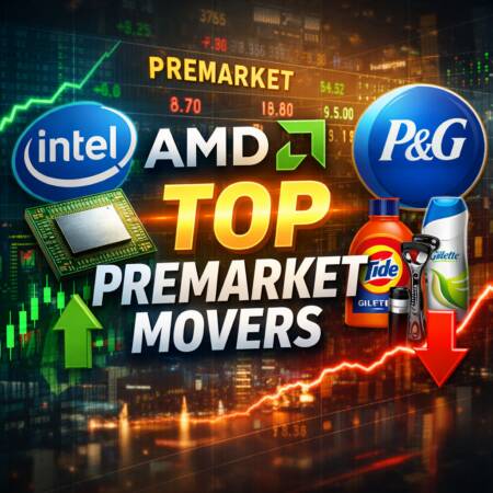 Intel, Amd, Pg Top Premarket Movers