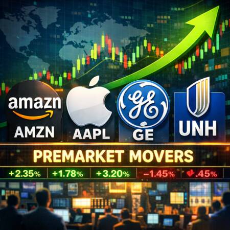 Premarket Movers Lead With Amzn, Aapl, Ge, Unh