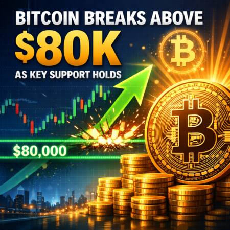 Bitcoin Breaks Above $80K as Key Support Holds Bitcoin Breaks Above $80k As Key Support Holds