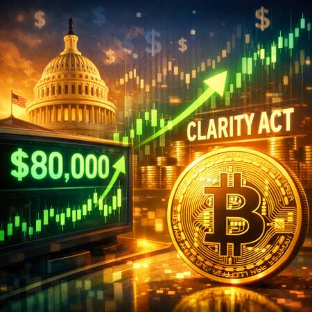 Bitcoin clears $80K as CLARITY Act optimism drives bets Bitcoin Clears $80k As Clarity Act Optimism Drives Bets
