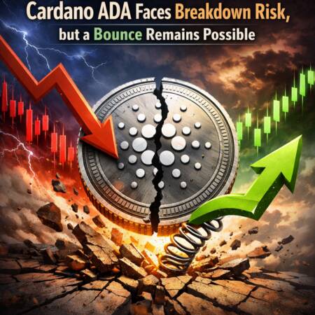 Cardano ADA Faces Breakdown Risk, but a Bounce Remains Possible Cardano Ada Faces Breakdown Risk, But A Bounce Remains Possible
