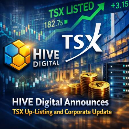 HIVE Digital Announces TSX Up-Listing and Corporate Update Hive Digital Announces Tsx Up-Listing And Corporate Update