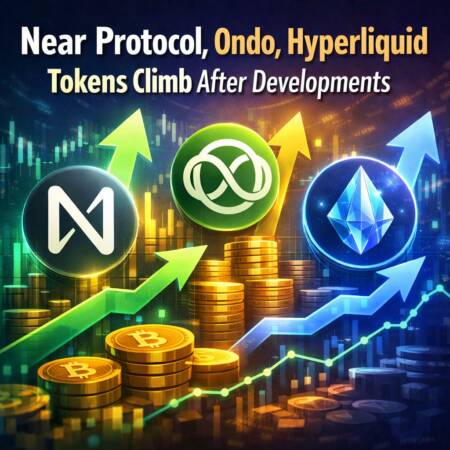 Near Protocol, Ondo, Hyperliquid Tokens Climb After Developments Near Protocol, Ondo, Hyperliquid Tokens Climb After Developments