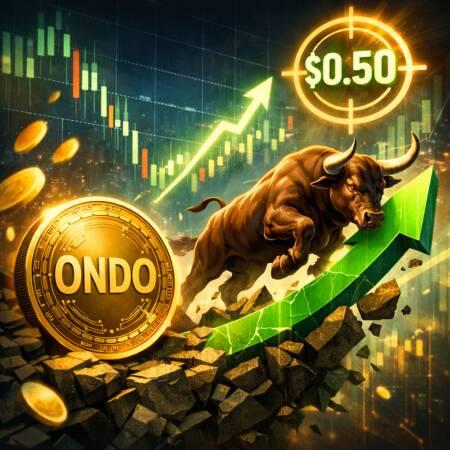 ONDO advances as bulls target a $0.50 breakout Ondo Advances As Bulls Target A $0.50 Breakout