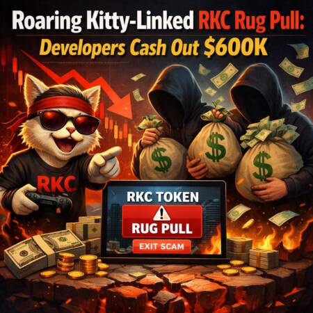 Roaring Kitty-Linked RKC Rug Pull: Developers Cash Out $600K Roaring Kitty-Linked Rkc Rug Pull: Developers Cash Out $600k