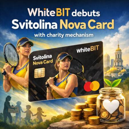 WhiteBIT debuts Svitolina Nova Card with charity mechanism Whitebit Debuts Svitolina Nova Card With Charity Mechanism
