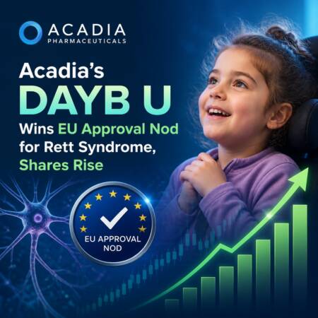Acadia’s Dayb U Wins Eu Approval Nod For Rett Syndrome, Shares Rise