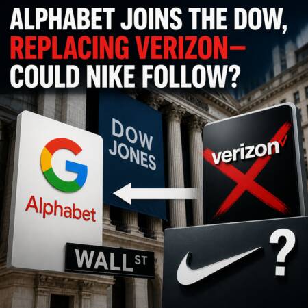 Alphabet Joins The Dow, Replacing Verizon—could Nike Follow?