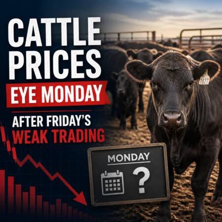 Cattle Prices Eye Monday After Friday’s Weak Trading