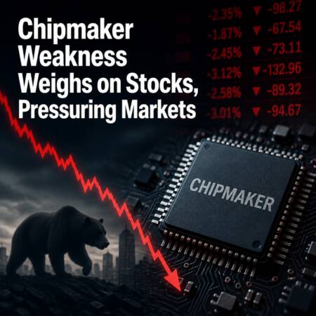 Chipmaker Weakness Weighs On Stocks, Pressuring Markets