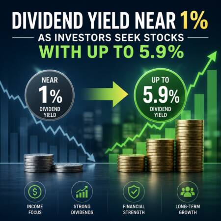 Dividend Yield Near 1% as Investors Seek Stocks With Up to 5.9% Dividend Yield Near 1% As Investors Seek Stocks With Up To 5.9%