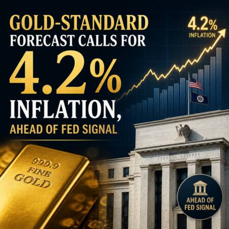 Gold-Standard Forecast Calls For 4.2% Inflation, Ahead Of Fed Signal