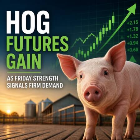 Hog Futures Gain as Friday Strength Signals Firm Demand Hog Futures Gain As Friday Strength Signals Firm Demand