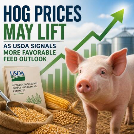 Hog Prices May Lift As Usda Signals More Favorable Feed Outlook