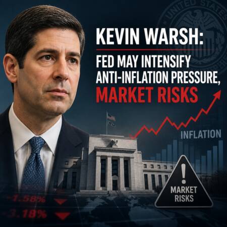 Kevin Warsh: Fed may intensify anti-inflation pressure, market risks Kevin Warsh: Fed May Intensify Anti-Inflation Pressure, Market Risks