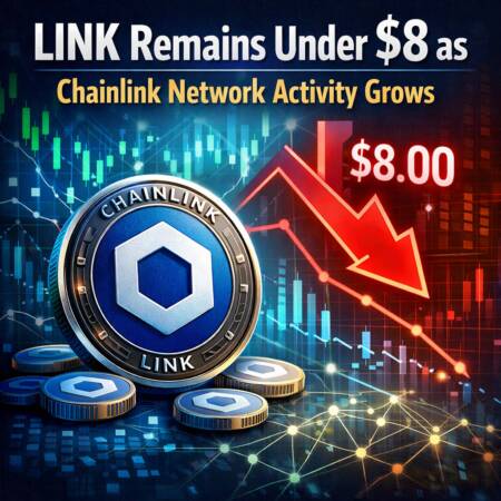 LINK remains under $8 as Chainlink network activity grows Link Remains Under $8 As Chainlink Network Activity Grows