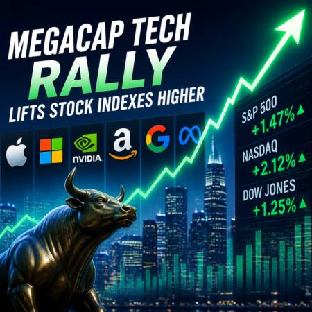 Megacap Tech Rally Lifts Stock Indexes Higher Megacap Tech Rally Lifts Stock Indexes Higher