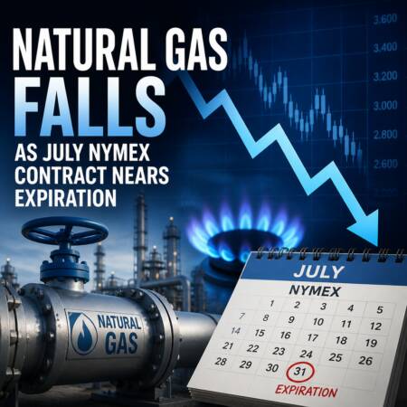 Natural Gas Falls as July Nymex Contract Nears Expiration Natural Gas Falls As July Nymex Contract Nears Expiration