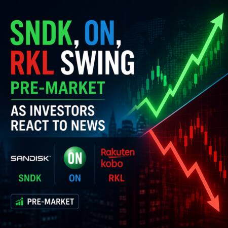 Sndk, On, Rkl Swing Pre-Market As Investors React To News