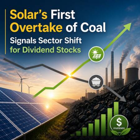 Solar’s First Overtake of Coal Signals Sector Shift for Dividend Stocks Solar’s First Overtake Of Coal Signals Sector Shift For Dividend Stocks