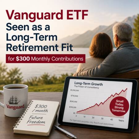 Vanguard ETF Seen as a Long-Term Retirement Fit for $300 Monthly Contributions Vanguard Etf Seen As A Long-Term Retirement Fit For $300 Monthly Contributions