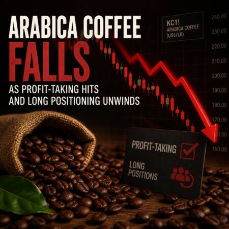 Arabica Coffee Falls as Profit-Taking Hits and Long Positioning Unwinds Arabica Coffee Falls As Profit-Taking Hits And Long Positioning Unwinds