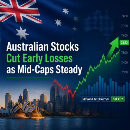 Australian Stocks Cut Early Losses As Mid-Caps Steady