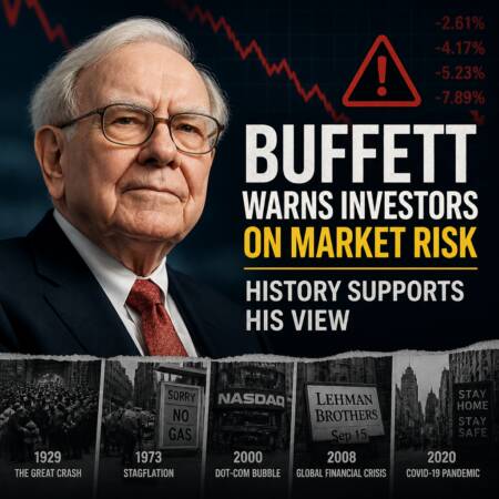 Buffett Warns Investors On Market Risk; History Supports His View