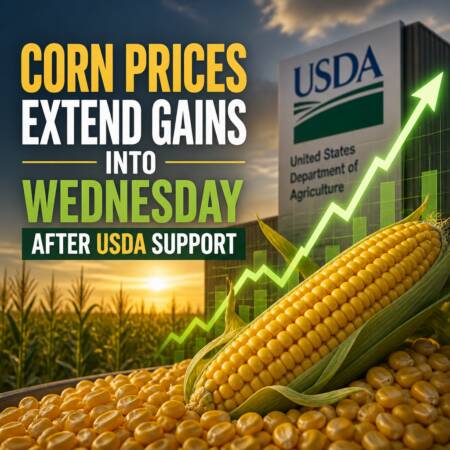 Corn Prices Extend Gains Into Wednesday After Usda Support