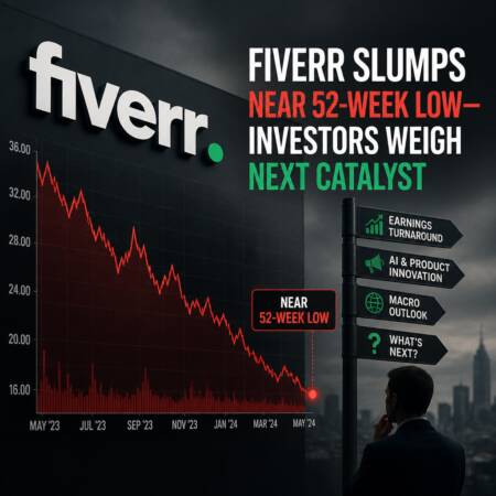 Fiverr Slumps Near 52-Week Low—investors Weigh Next Catalyst