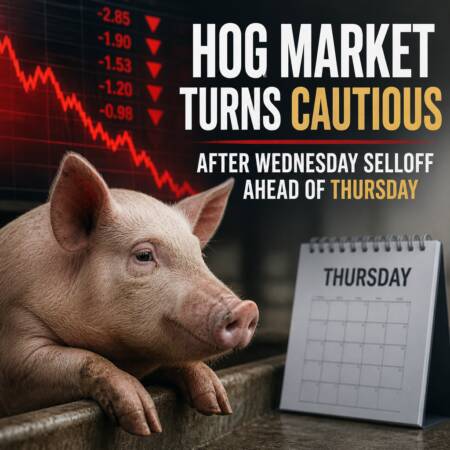 Hog Market Turns Cautious After Wednesday Selloff Ahead of Thursday Hog Market Turns Cautious After Wednesday Selloff Ahead Of Thursday