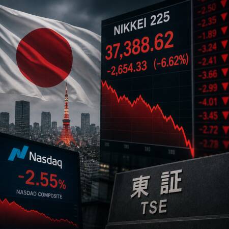Japan Stocks Slide Sharply As Nasdaq Selloff Hits Risk Sentiment