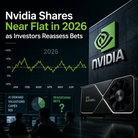 Nvidia Shares Near Flat in 2026 as Investors Reassess Bets Nvidia Shares Near Flat In 2026 As Investors Reassess Bets