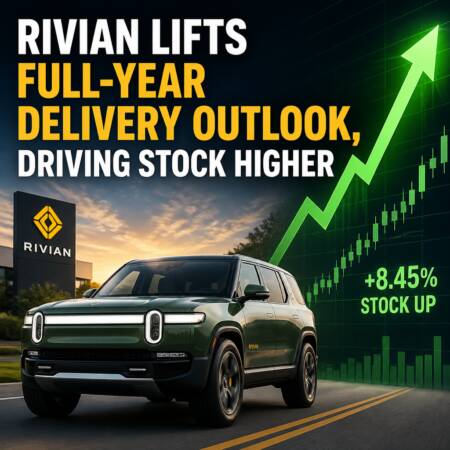 Rivian Lifts Full-Year Delivery Outlook, Driving Stock Higher Rivian Lifts Full-Year Delivery Outlook, Driving Stock Higher