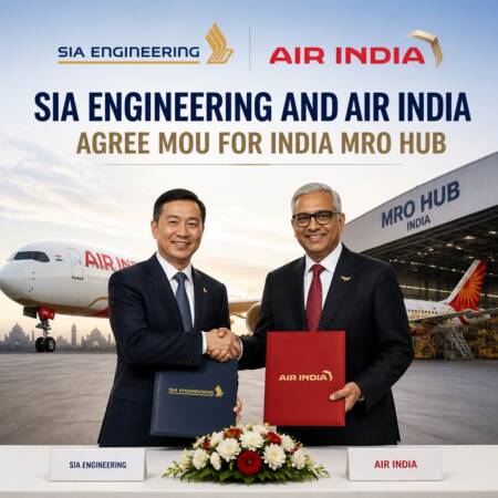 SIA Engineering and Air India Agree MOU for India MRO Hub Sia Engineering And Air India Agree Mou For India Mro Hub