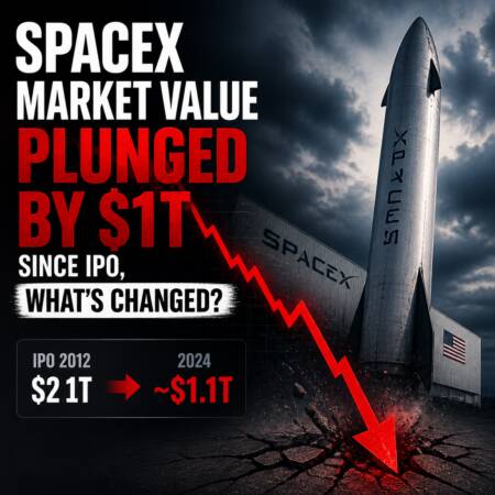 SpaceX Market Value Plunged by $1T Since IPO, What’s Changed Spacex Market Value Plunged By $1t Since Ipo, What’s Changed