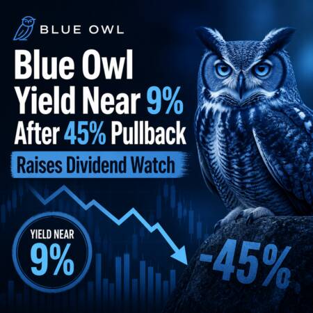 Blue Owl Yield Near 9% After 45% Pullback Raises Dividend Watch