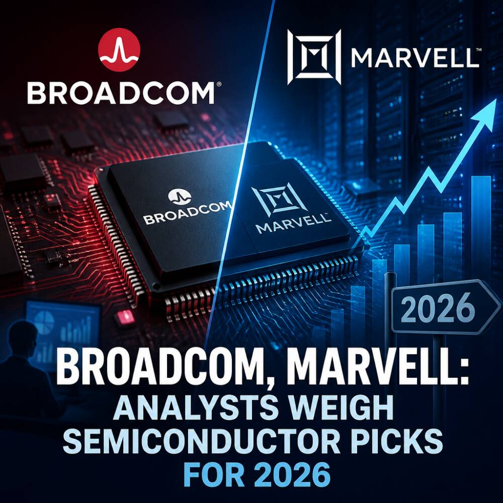 Broadcom, Marvell: Analysts Weigh Semiconductor Picks for 2026 Broadcom, Marvell: Analysts Weigh Semiconductor Picks For 2026