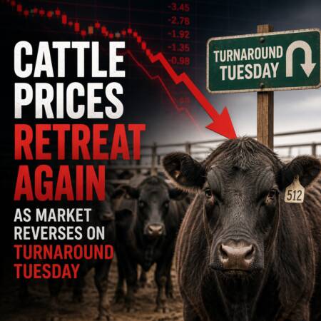 Cattle Prices Retreat Again as Market Reverses on Turnaround Tuesday Cattle Prices Retreat Again As Market Reverses On Turnaround Tuesday