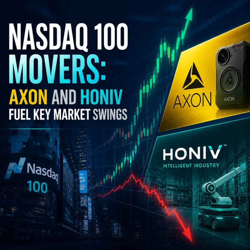Nasdaq 100 Movers: Axon and Honiv Fuel Key Market Swings Nasdaq 100 Movers: Axon And Honiv Fuel Key Market Swings