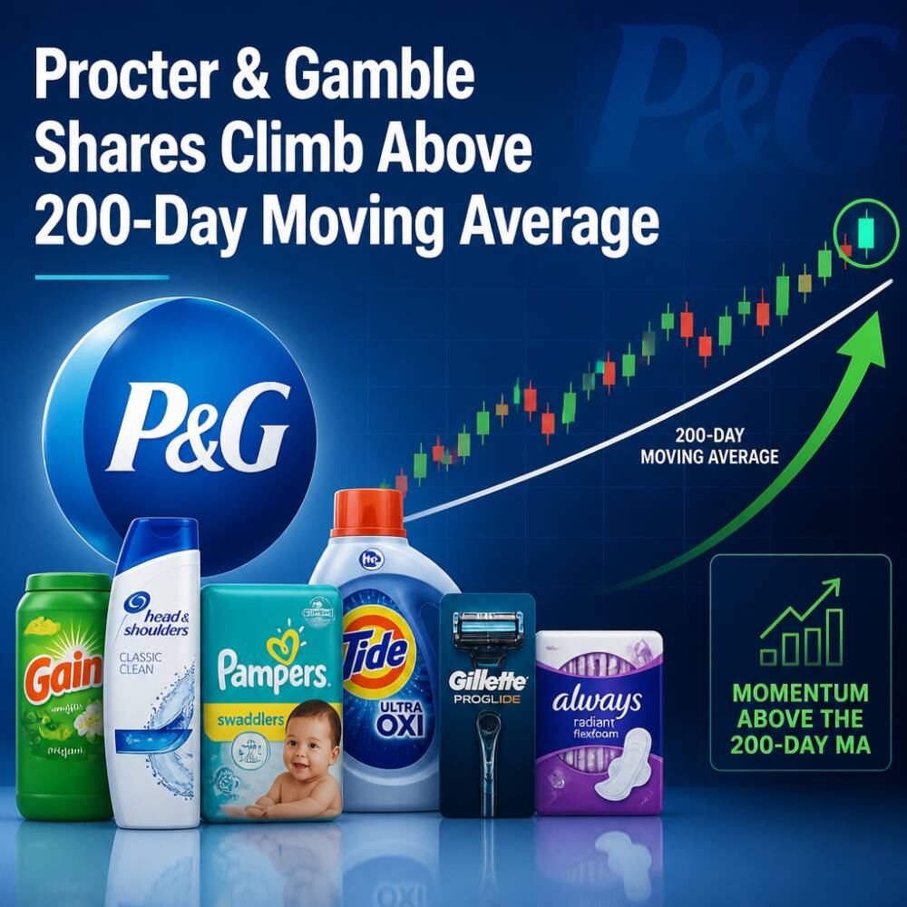 Procter & Gamble Shares Climb Above 200-Day Moving Average Procter & Gamble Shares Climb Above 200-Day Moving Average