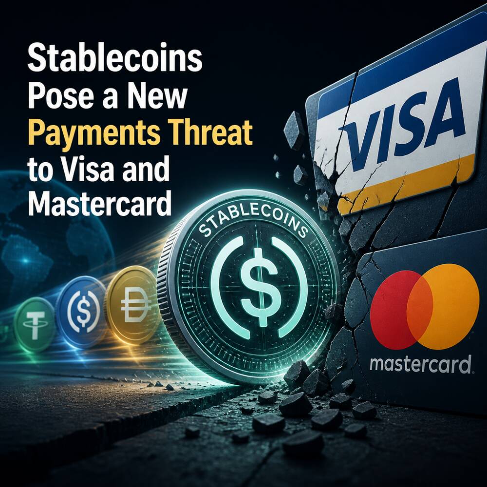 Stablecoins Pose a New Payments Threat to Visa and Mastercard Stablecoins Pose A New Payments Threat To Visa And Mastercard