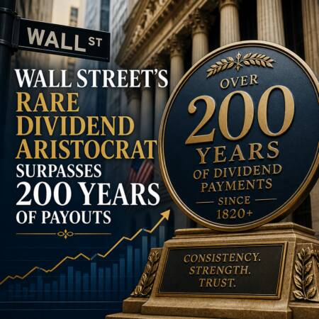 Wall Street’s Rare Dividend Aristocrat Surpasses 200 Years of Payouts Wall Street’s Rare Dividend Aristocrat Surpasses 200 Years Of Payouts