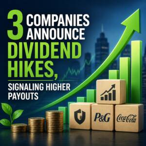 3 Companies Announce Dividend Hikes, Signaling Higher Payouts