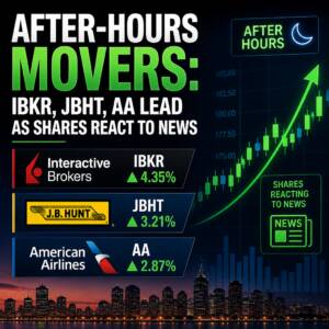 After-Hours Movers: Ibkr, Jbht, Aa Lead As Shares React To News