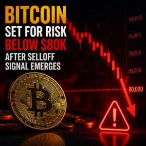 Bitcoin Set For Risk Below $80k After Selloff Signal Emerges