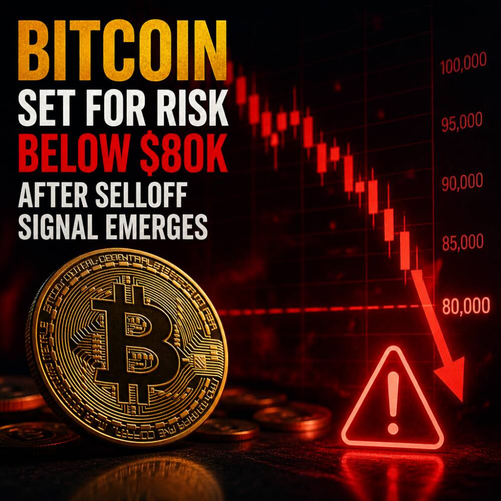 Bitcoin Set for Risk Below $80K After Selloff Signal Emerges Bitcoin Set For Risk Below $80k After Selloff Signal Emerges